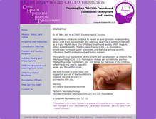 Tablet Screenshot of childhealthlearn.org